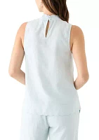 Women's Scalloped Neck Tank Top