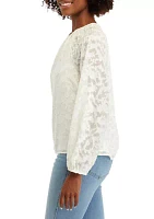 Women's Lace Detail Top