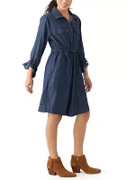 Petite Utility Shirt Dress