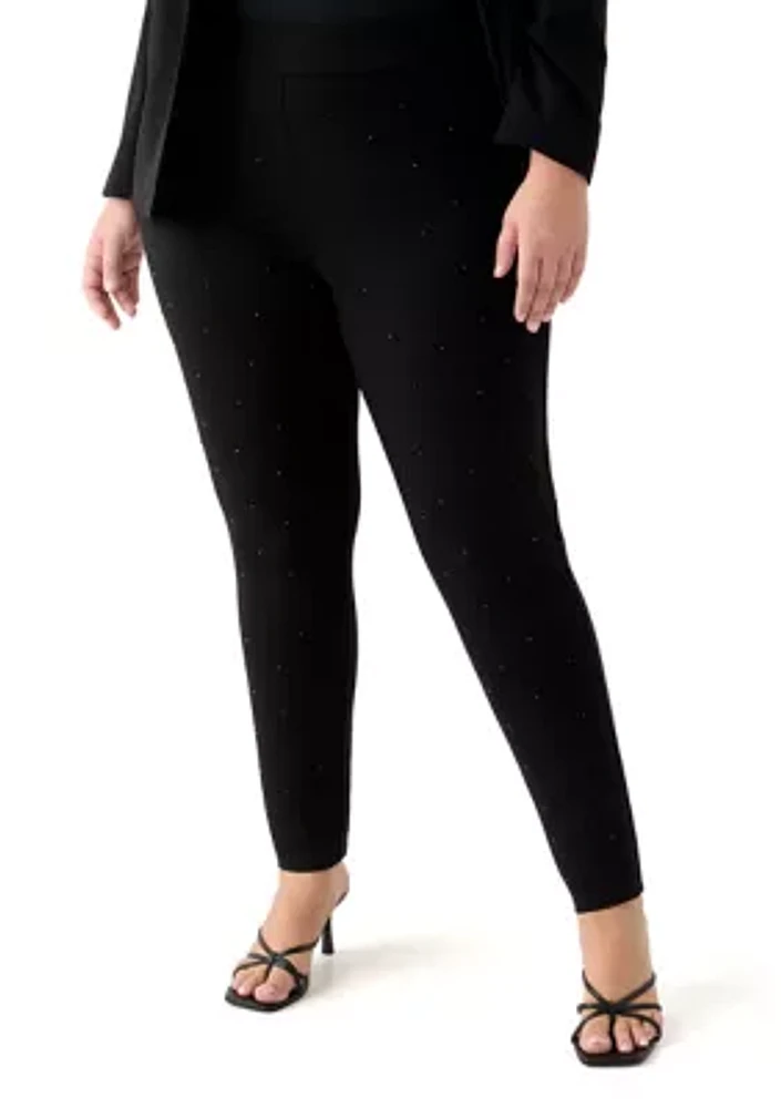 Plus Allover Heat Set Leggings