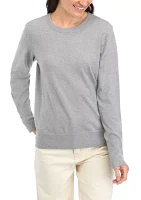 Women's Long Sleeve Crew Neck Sweater