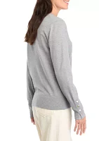 Women's Long Sleeve Crew Neck Sweater