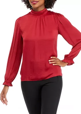 Women's Solid Airflow Blouse