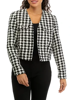 Petite Tweed Blazer