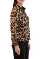 Women's Leopard Printed Blouse