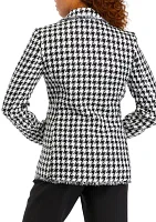 Women's Notch Lapel One Button Blazer