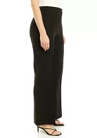 Women's Wide Leg Pintucked Front Pants