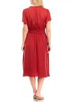 Women's Flutter Sleeve Airflow Dress