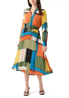 Women's Artistic Blocks Dress