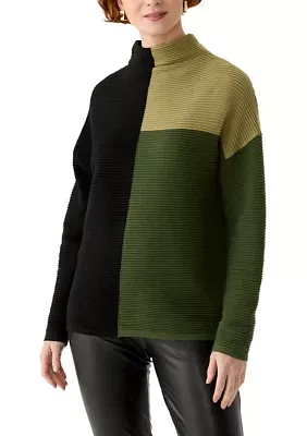 Women's Color Blocked Sweater