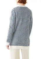 Women's Long Sleeve V-Neck Cardigan with Pockets