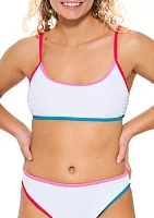 Color Block Bralette Swim Top