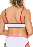 Color Block Bralette Swim Top