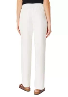 Women's Pull On D-String Slash Pocket Trouser Pants