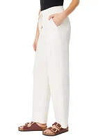 Women's Pull On D-String Slash Pocket Trouser Pants