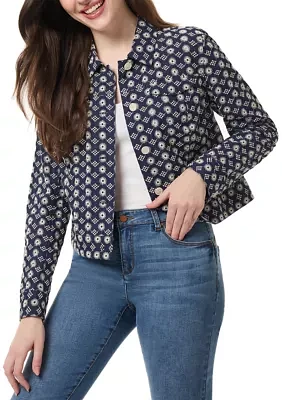 Women's Eyelet Trucker Jacket