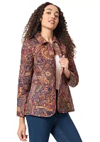 Women's Printed Quilted Jacket