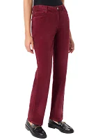 Petite Lexington Straight Leg Corduroy Jeans