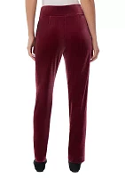 Women's Velour Pull On Pants