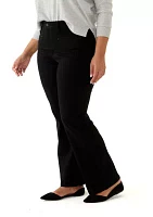 Plus Lexington Flare Pants with Welt Pockets