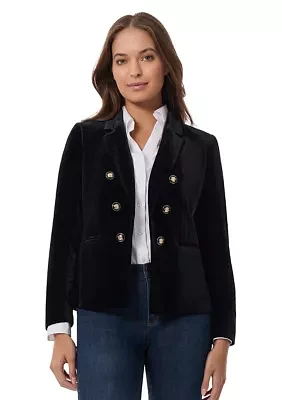 Women's Velvet Blazer