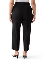 Pull On Pintuck Trousers