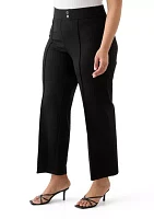 Pull On Pintuck Trousers