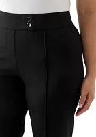 Pull On Pintuck Trousers
