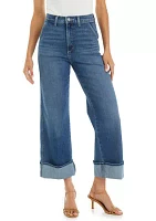 The Trixie Trouser Jeans with Wide Cuffs