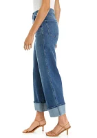 The Trixie Trouser Jeans with Wide Cuffs