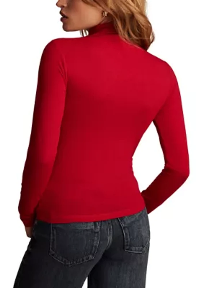 Women's Turtleneck Layering Top