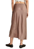 Women's A-Line Midi Skirt