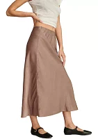 Women's A-Line Midi Skirt