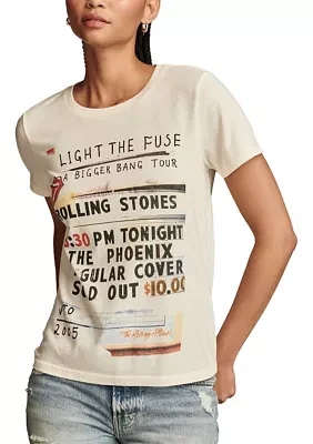 the Rolling Stones Light Fuse Perfect Graphic T-Shirt