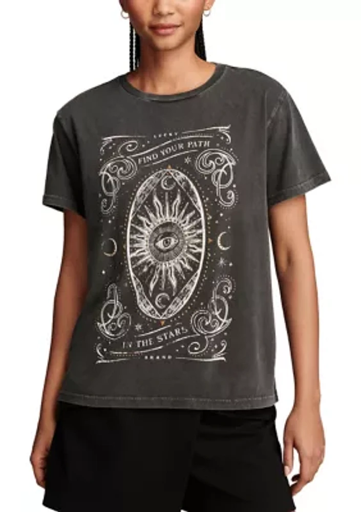 Women's Find Your Path Celestial Graphic T-Shirt