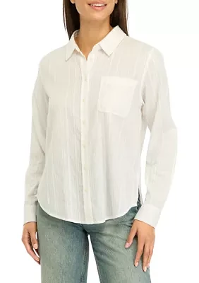 Women's Long Sleeve Button Down Shirt