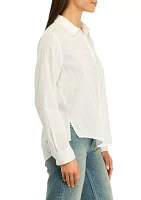 Women's Long Sleeve Button Down Shirt