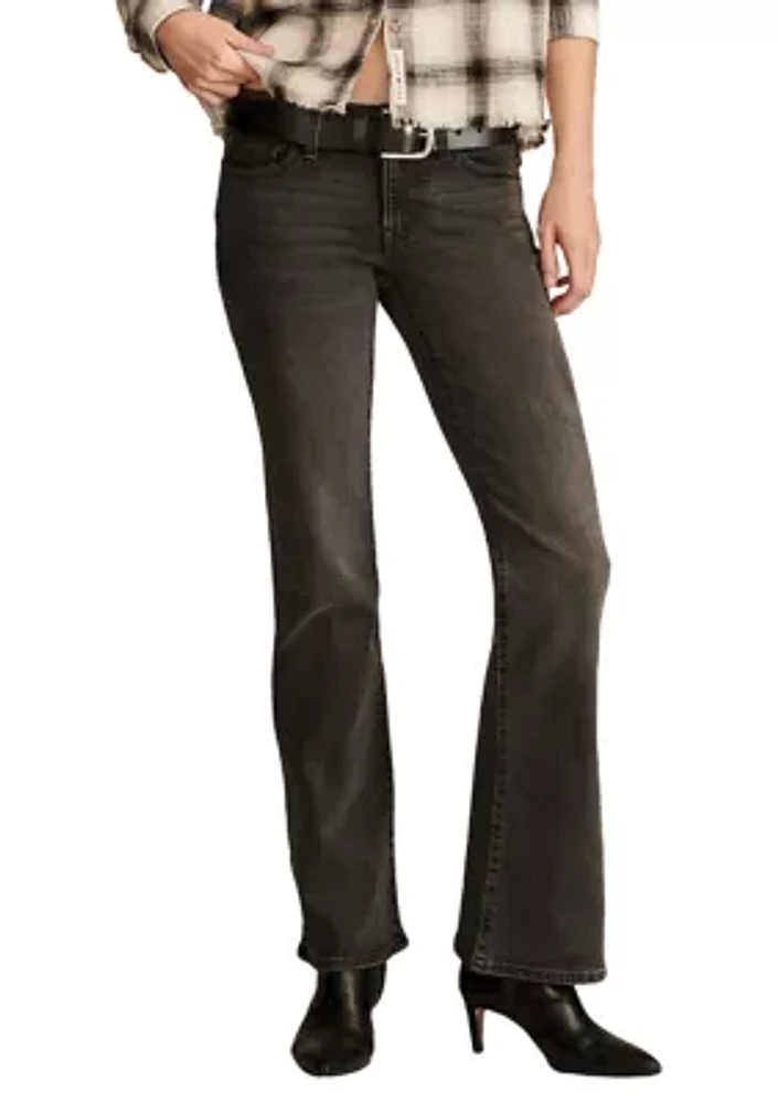 Mid Rise Sweet Flare Jeans