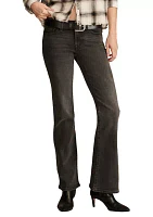 Mid Rise Sweet Flare Jeans