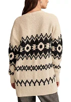 Southwestern Cocoon Cardigan