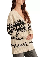 Southwestern Cocoon Cardigan