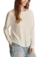 Long Sleeve Cloud Crew Neck T-Shirt