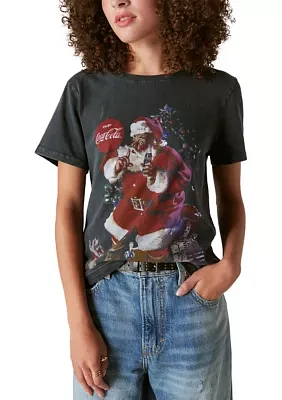 Women's Coca Cola Santa T-Shirt