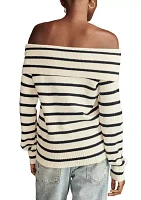 Women's Off the Shoulder Sweater