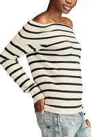 Women's Off the Shoulder Sweater