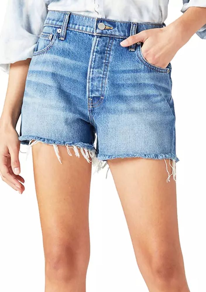 Belk Women's Frayed Mom Shorts | The Summit