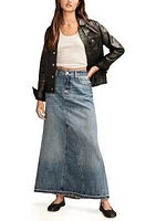 Denim Maxi Skirt