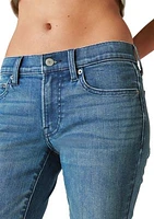 Women's Cuffed Sweet Denim Cropped Pants