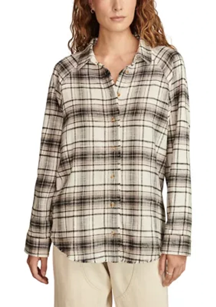 Tunic Plaid Shirt