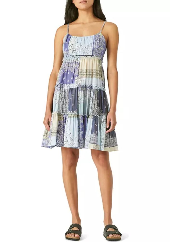 Belk Patchwork Tier Cami Dress | The Summit